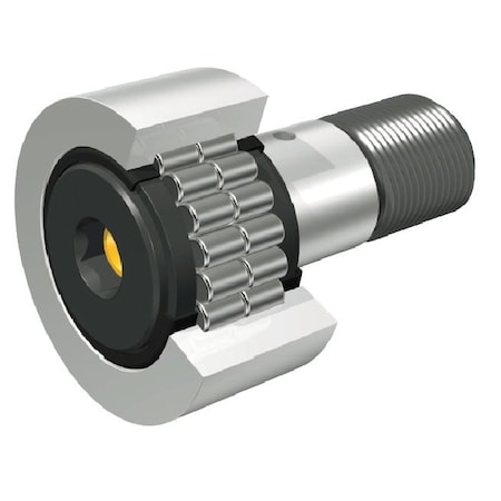 Cam Follower, Metric - Cylindrical Roller, #NUCF121BR